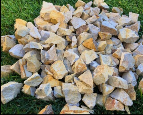 Piedra Gravilla amarilla mix