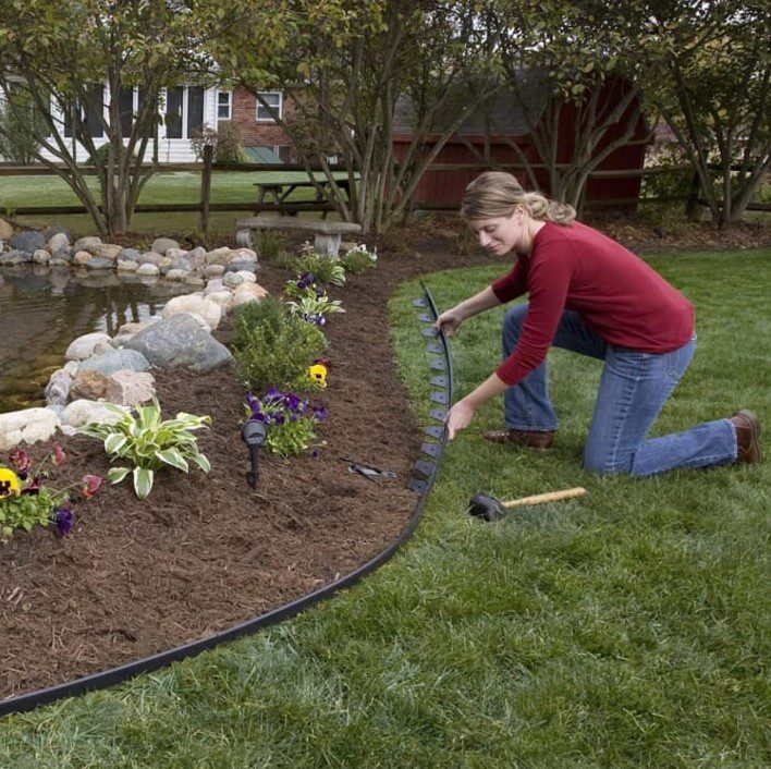 talento auxiliar pellizco Borde separadores para jardin - Decopiedras